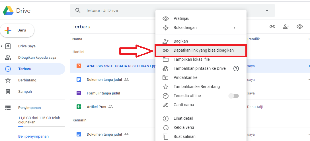 Panduan Cara Membuat Google Drive Lengkap + Gambar