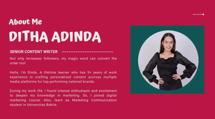 portofolio content writer pdf Ditha Adinda