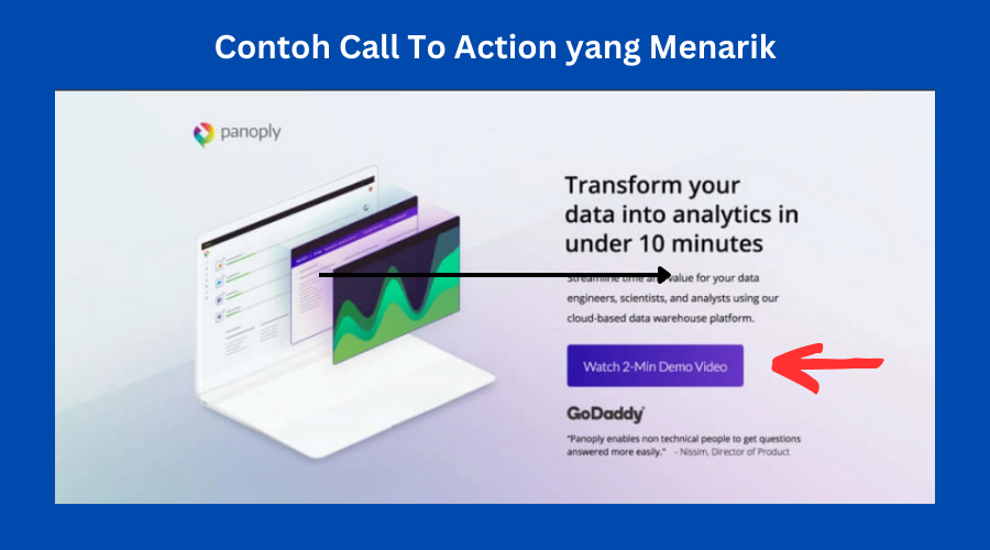 Contoh CTA yang kuat dan menggugah tindakan