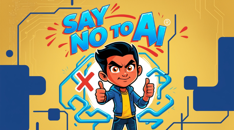 say no to AI