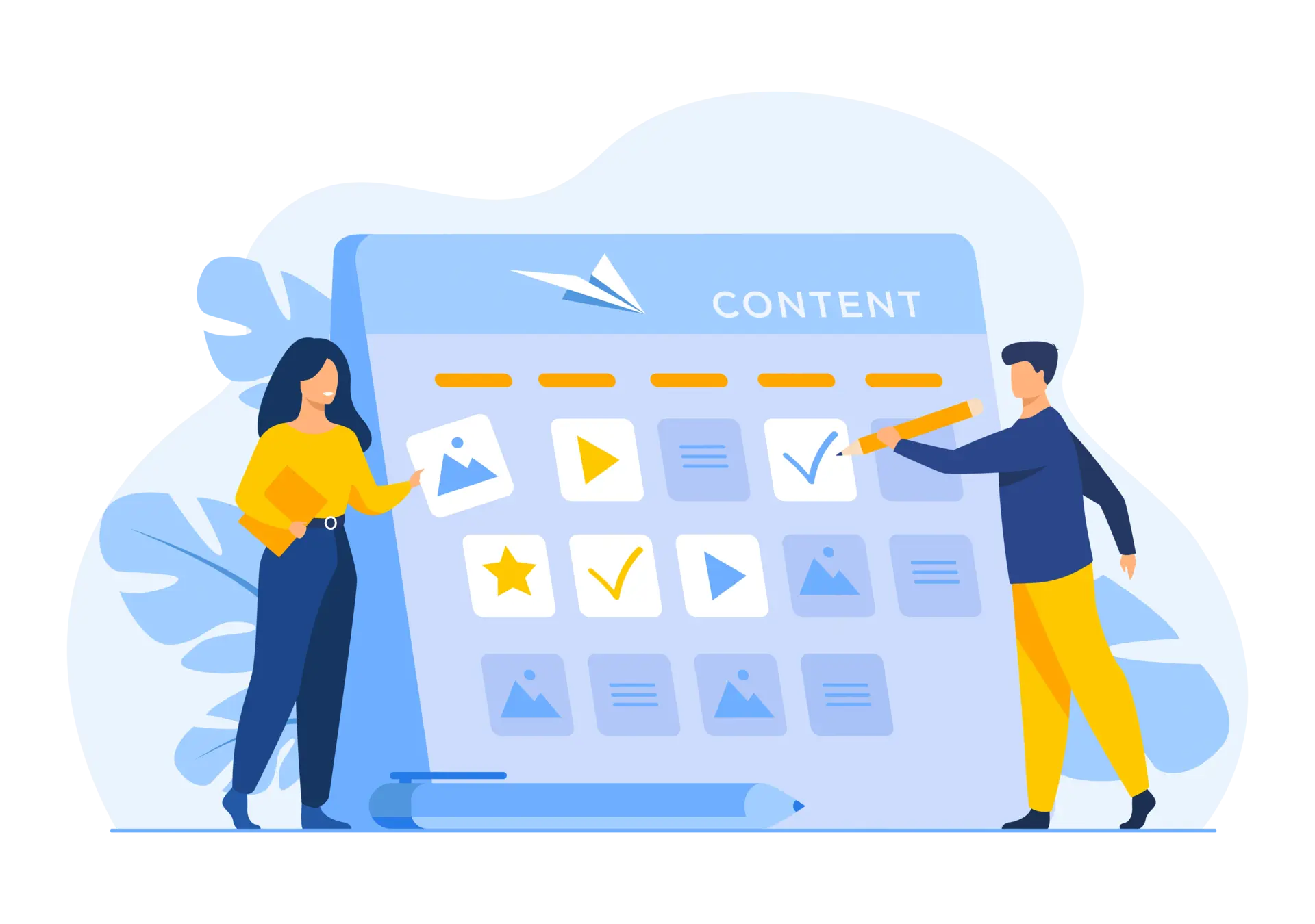 Gambar Content Plan